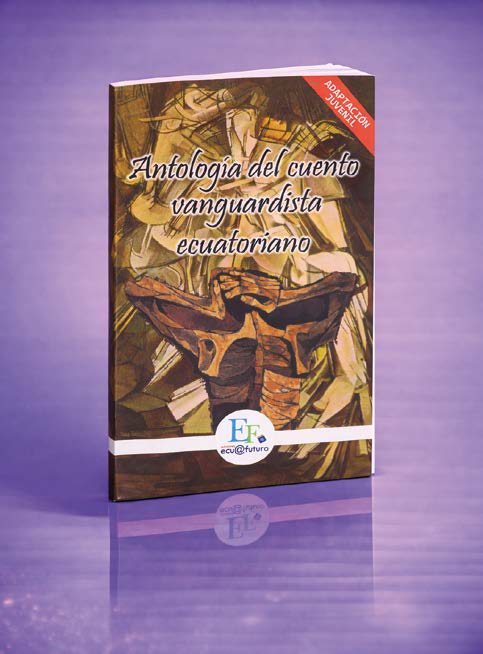 Portada de Antología del cuento vanguardista ecuatoriano